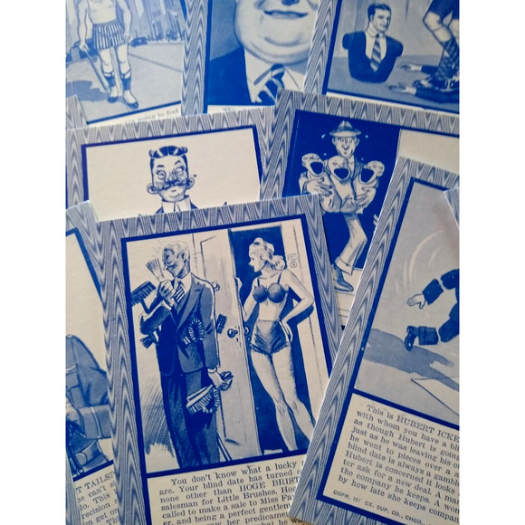 32 Blind Date For Women Horoscope Fortune Teller Penny Arcade Cards Exhibit 1941 - Picture 6 of 7